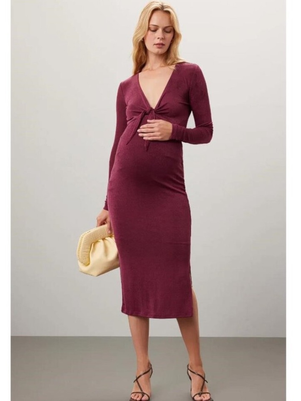 Ripe Odette Tie Dress, Size: M